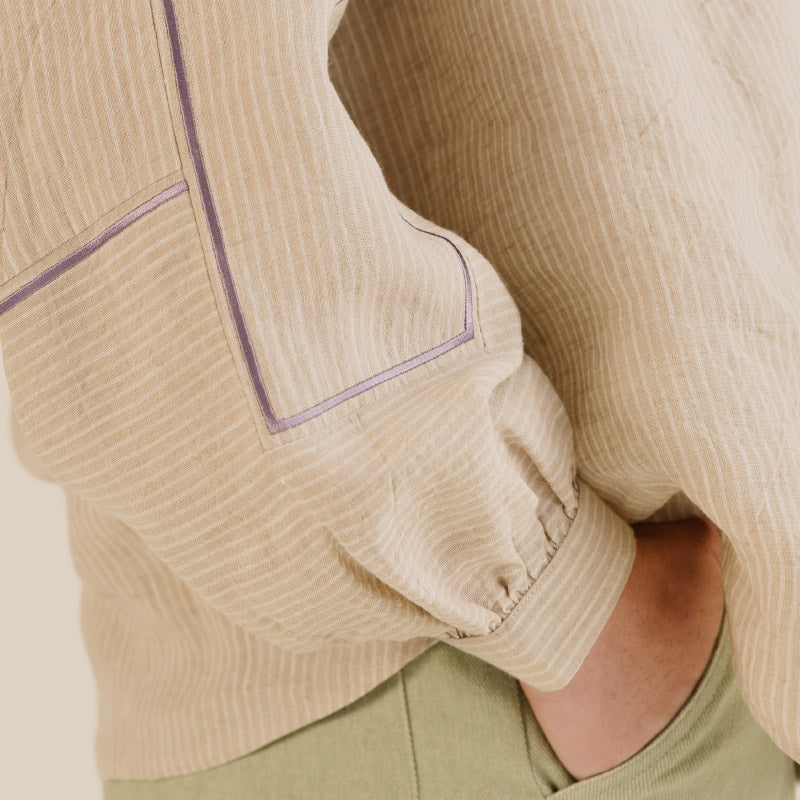 Sideline - Willow shirt - Oat | Scout & Co