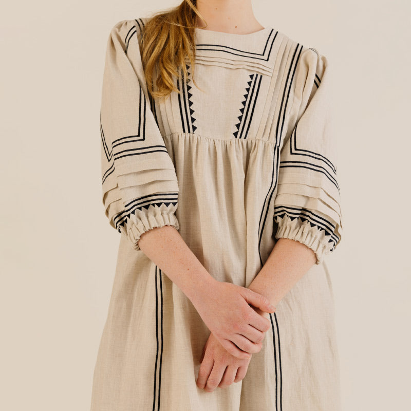 Sideline - Star dress - oat | Scout & Co