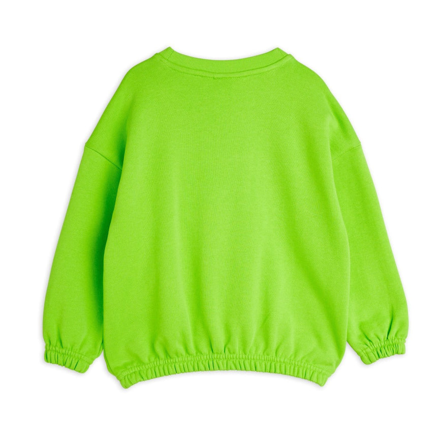 Mini Rodini - Cats sweatshirt - green | Scout & Co