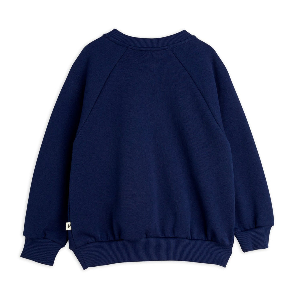 Mini Rodini - Bow sweatshirt - blue | Scout & Co