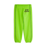 Mini Rodini - Cats sweatpants - green | Scout & Co