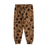 Mini Rodini - Squiggly cats trousers - brown | Scout & Co