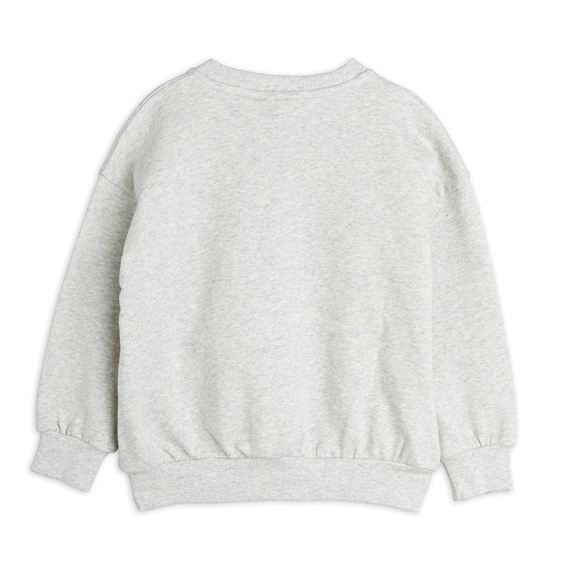 Mini Rodini - Arrowed heart chenille sweatshirt - grey | Scout & Co