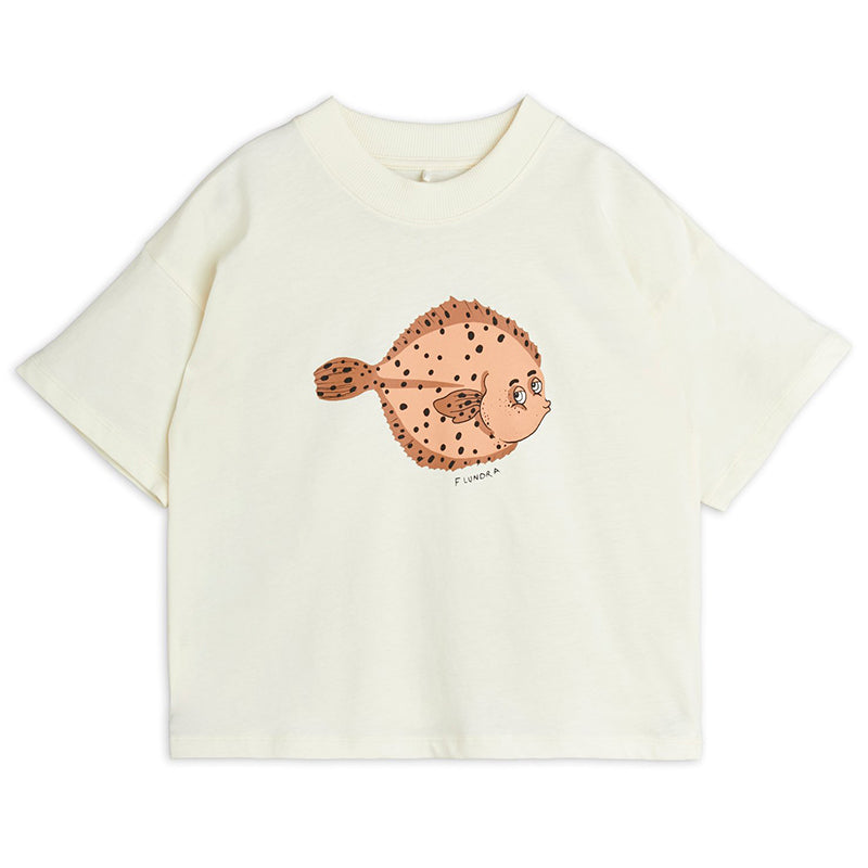 Mini Rodini - Flundra T-shirt - off-white | Scout & Co