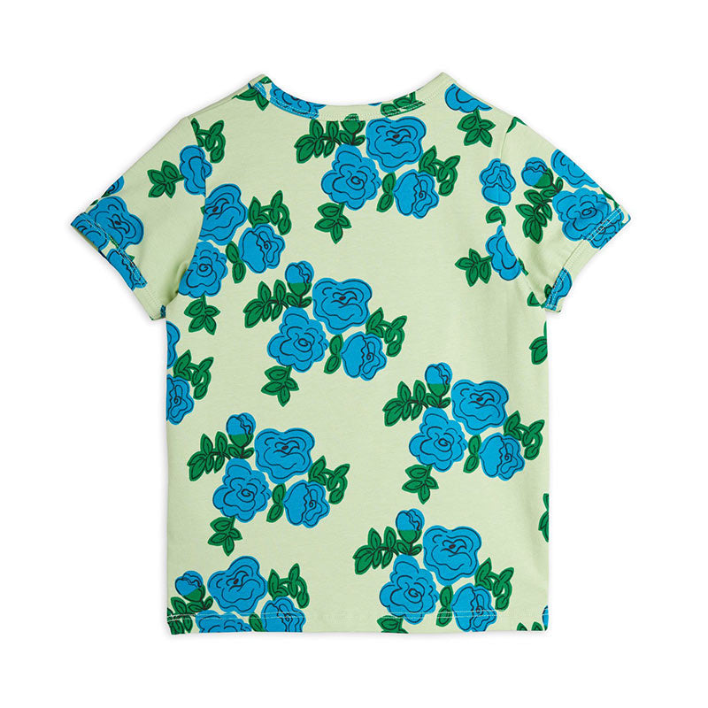 Mini Rodini - Blue Roses T-shirt | Scout & Co