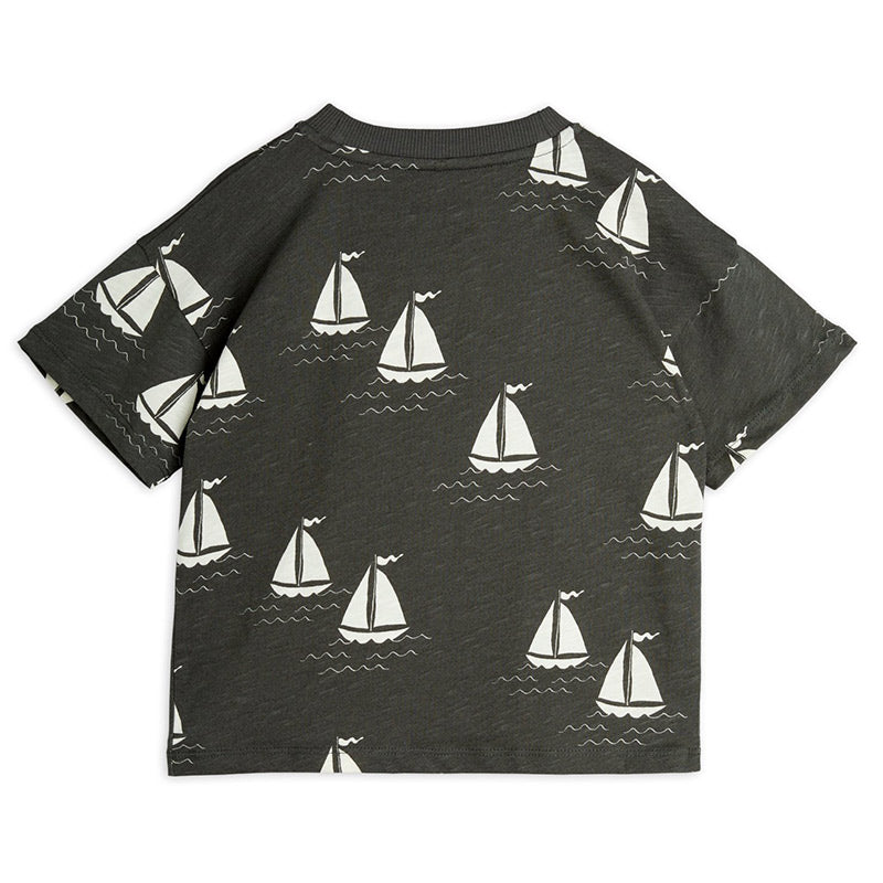 Mini Rodini - Sailing Boats T-shirt - grey | Scout & Co