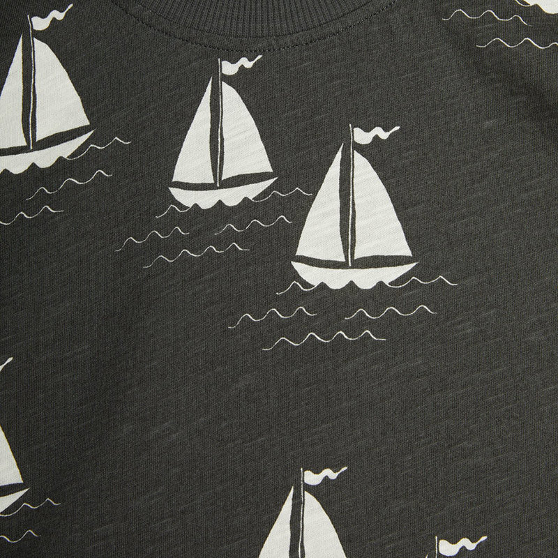 Mini Rodini - Sailing Boats T-shirt - grey | Scout & Co