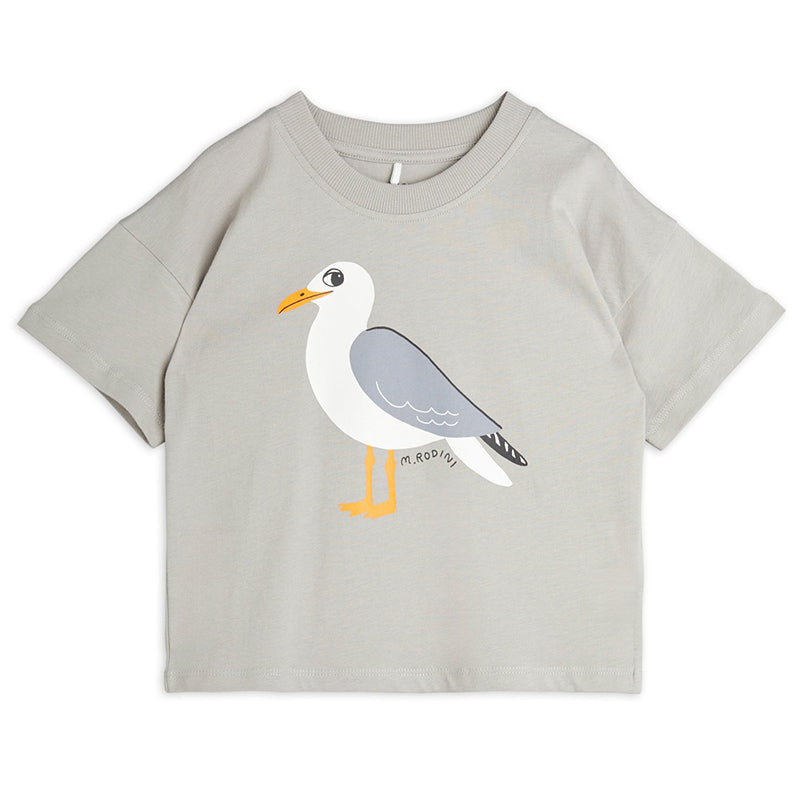 Mini Rodini - Seagull T-shirt - grey | Scout & Co