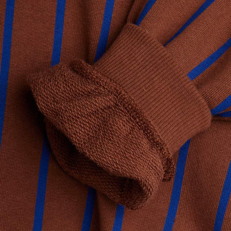 Mini Rodini - Vertical Stripe sweatshirt - brown | Scout & Co