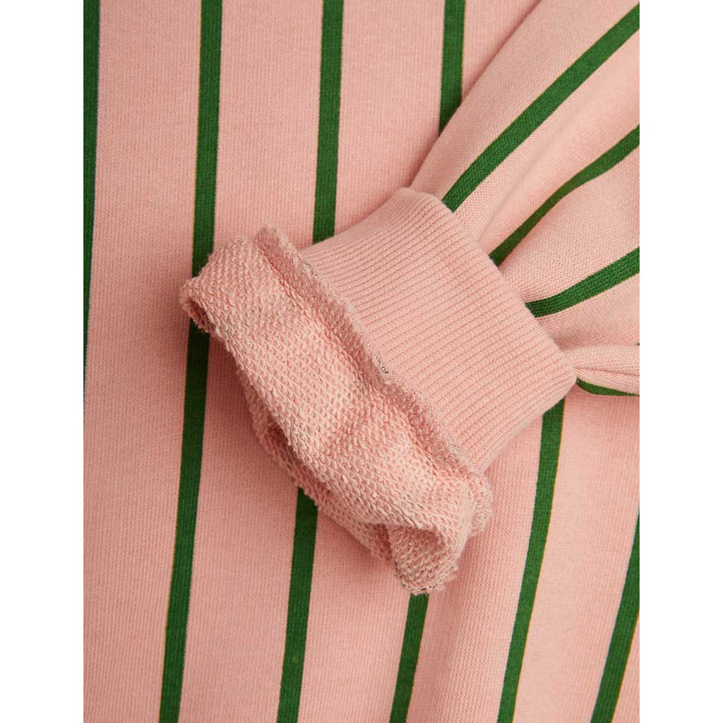 Mini Rodini - Vertical stripe sweatshirt - pink | Scout & Co