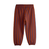 Mini Rodini - Vertical Stripe sweatpants - brown | Scout & Co