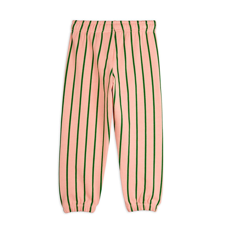 Mini Rodini - Vertical stripe sweatpants - pink | Scout & Co