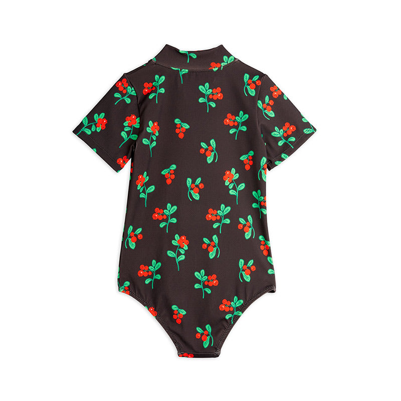 Mini Rodini - Lingonberries short-sleeved swimsuit | Scout & Co