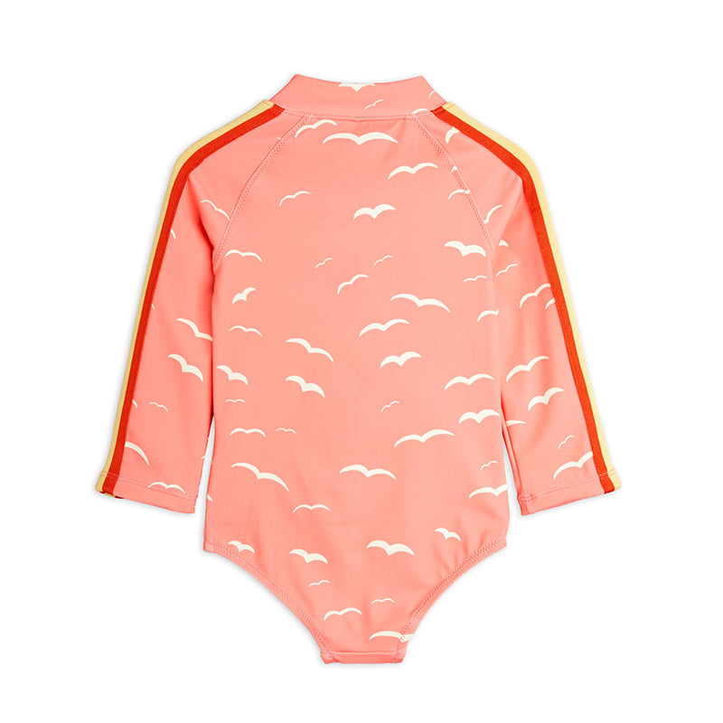 Mini Rodini - Seagull long-sleeved swimsuit | Scout & Co