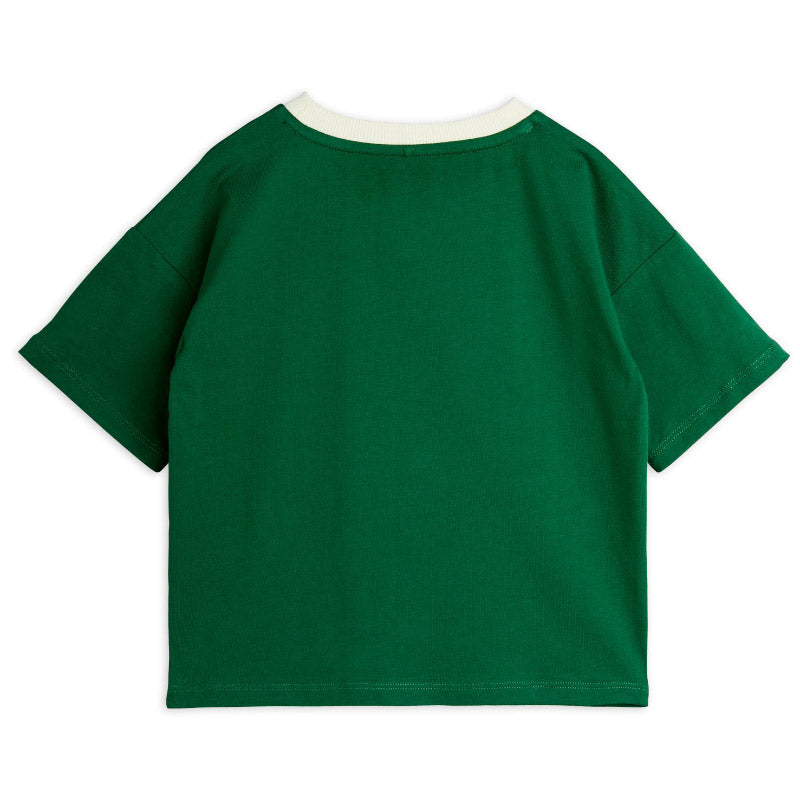 Mini Rodini - Sun V-neck T-shirt - green | Scout & Co