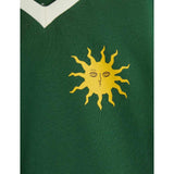 Mini Rodini - Sun V-neck T-shirt - green | Scout & Co