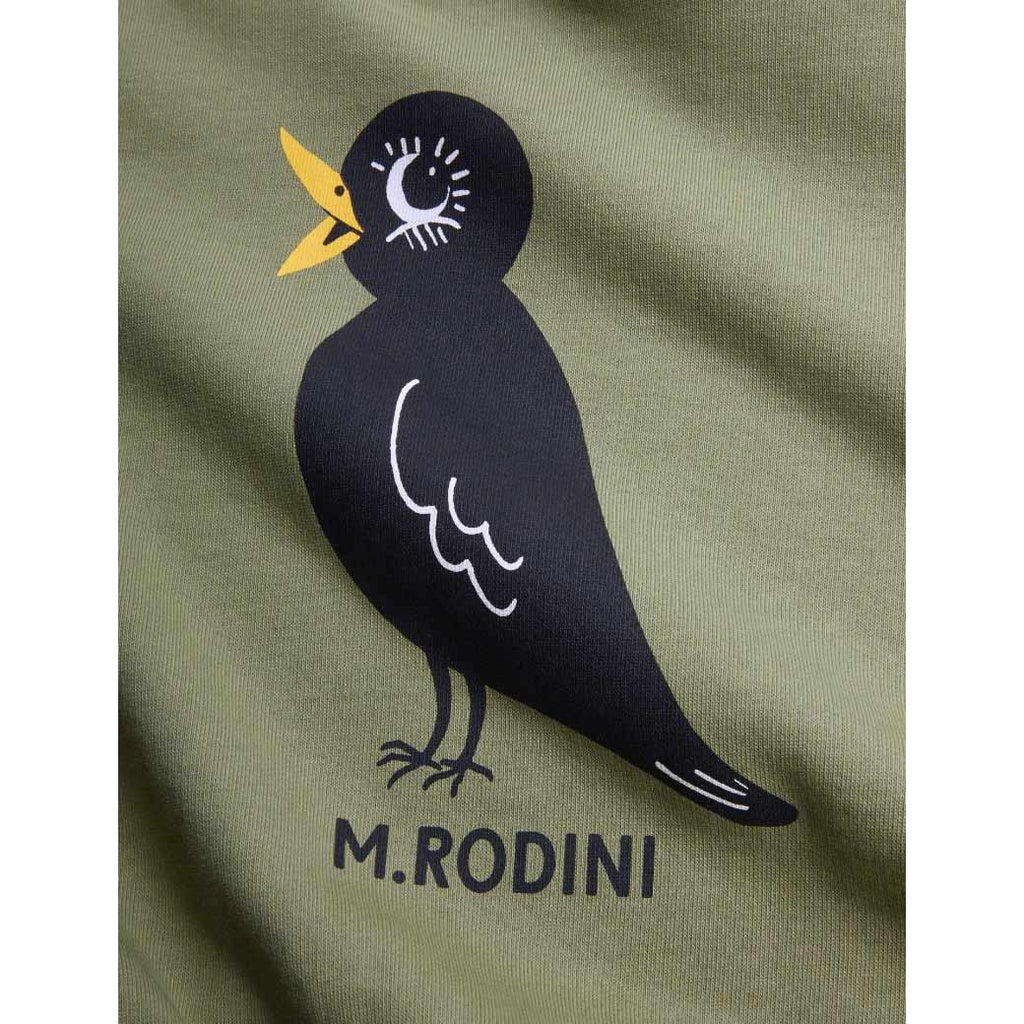 Mini Rodini - Blackbird sweatshirt - green | Scout & Co