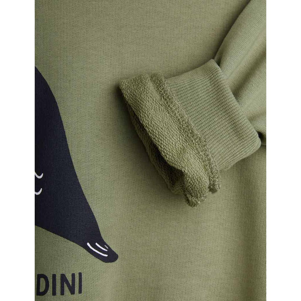 Mini Rodini - Blackbird sweatshirt - green | Scout & Co