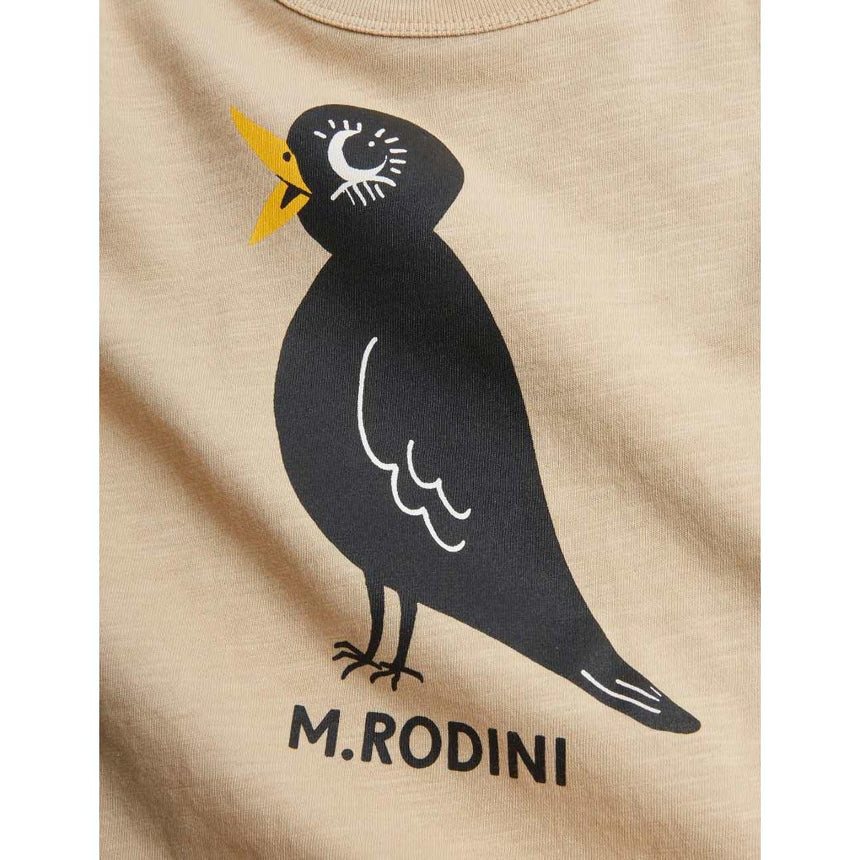 Mini Rodini - Blackbird T-shirt - beige | Scout & Co