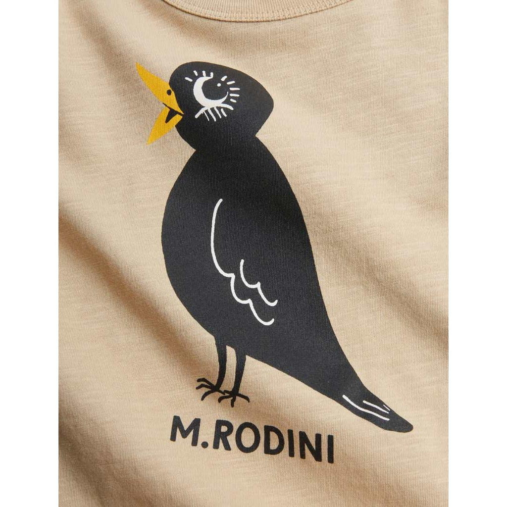 Mini Rodini - Blackbird T-shirt - beige | Scout & Co