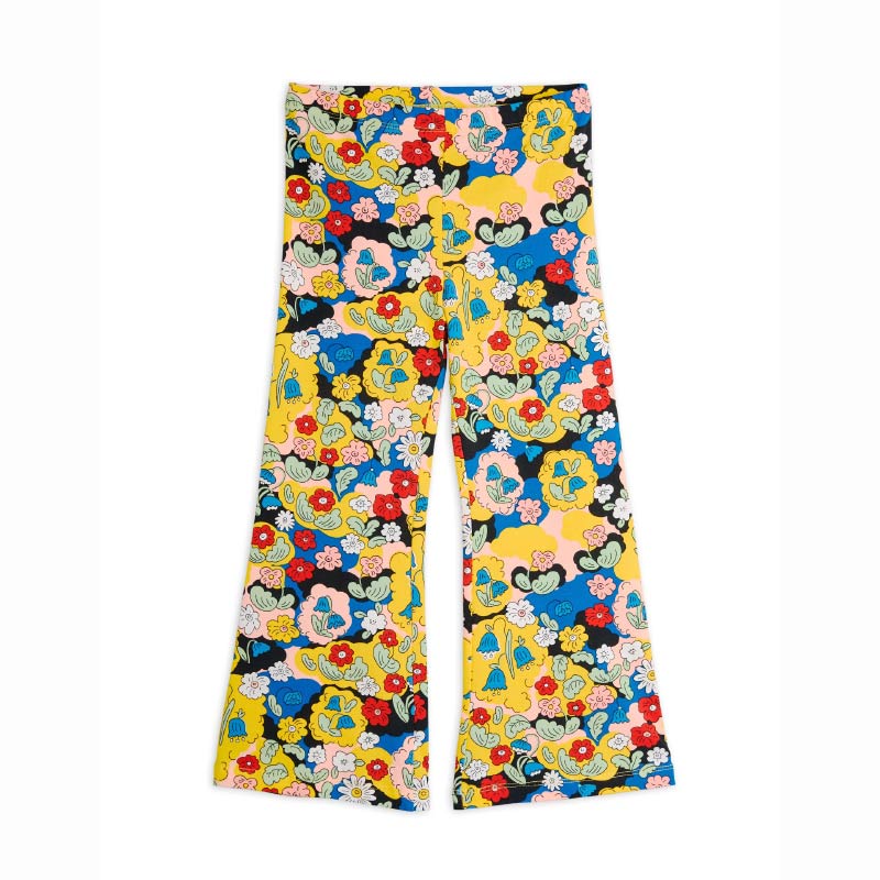 Mini Rodini - Flowers flared trousers | Scout & Co