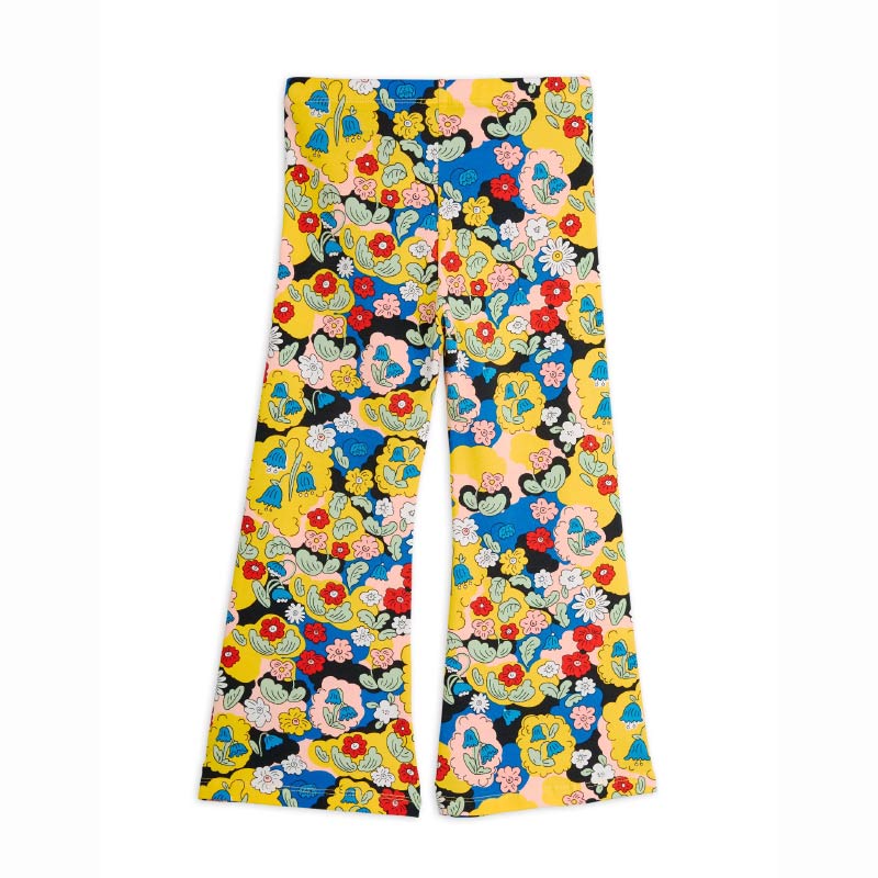 Mini Rodini - Flowers flared trousers | Scout & Co