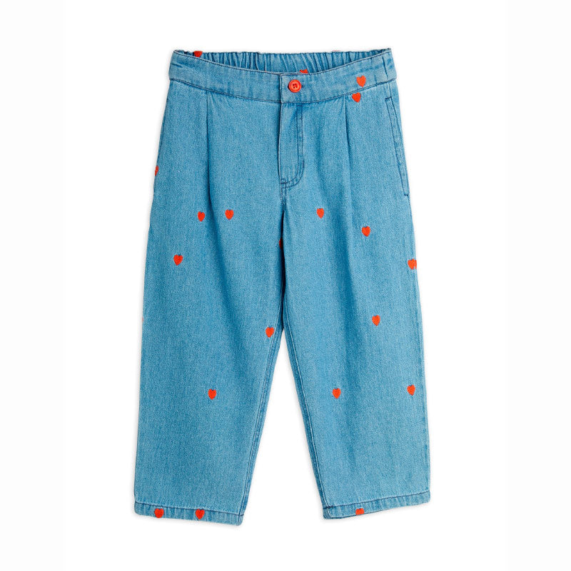 Mini Rodini - Mini Hearts denim jeans | Scout & Co