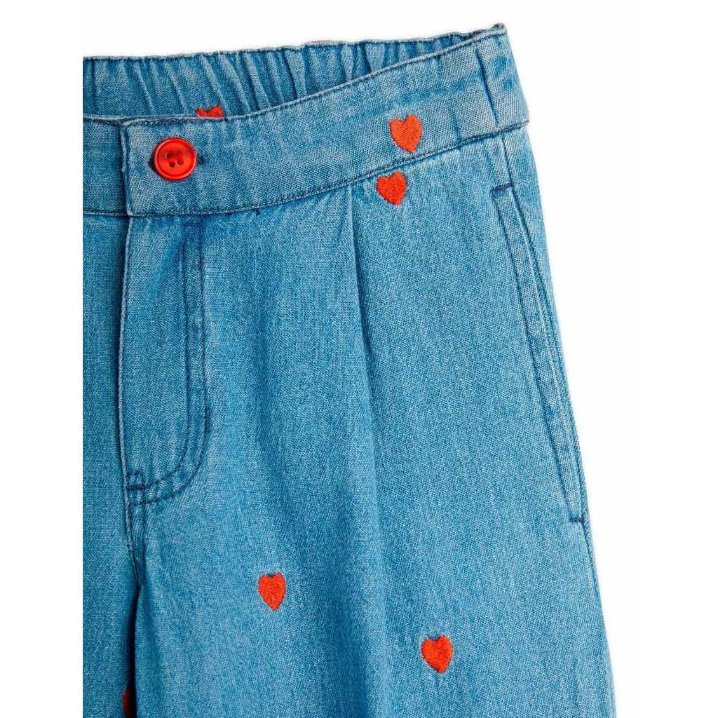 Mini Rodini - Mini Hearts denim jeans | Scout & Co