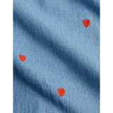 Mini Rodini - Mini Hearts woven denim dress | Scout & Co