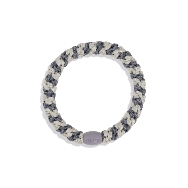 Kknekki - Hair band - Silver Grey Stripe | Scout & Co