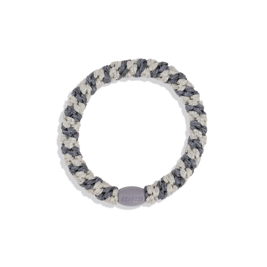 Kknekki - Hair band - Silver Grey Stripe | Scout & Co