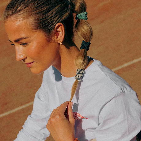 Kknekki - Hair band - Silver Grey Stripe | Scout & Co