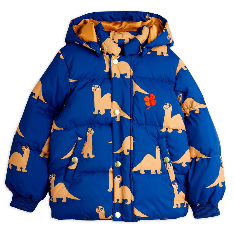 Mini Rodini - Dinos hooded puffer jacket | Scout & Co