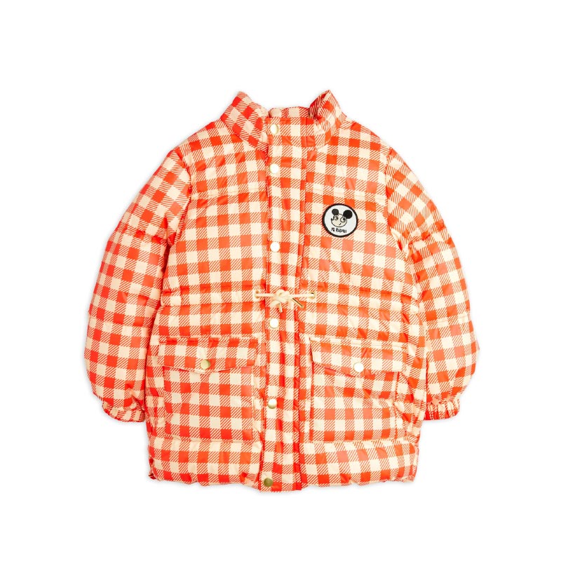 Mini Rodini - Ritzratz patch gingham heavy puffer jacket | Scout & Co
