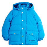 Mini Rodini - Solid blue heavy puffer jacket | Scout & Co