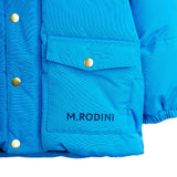 Mini Rodini - Solid blue heavy puffer jacket | Scout & Co