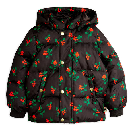 Mini Rodini - Lingonberries hooded puffer jacket | Scout & Co