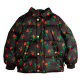 Mini Rodini - Lingonberries hooded puffer jacket | Scout & Co