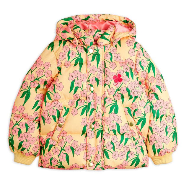 Mini Rodini - Alpine Flowers hooded puffer jacket | Scout & Co