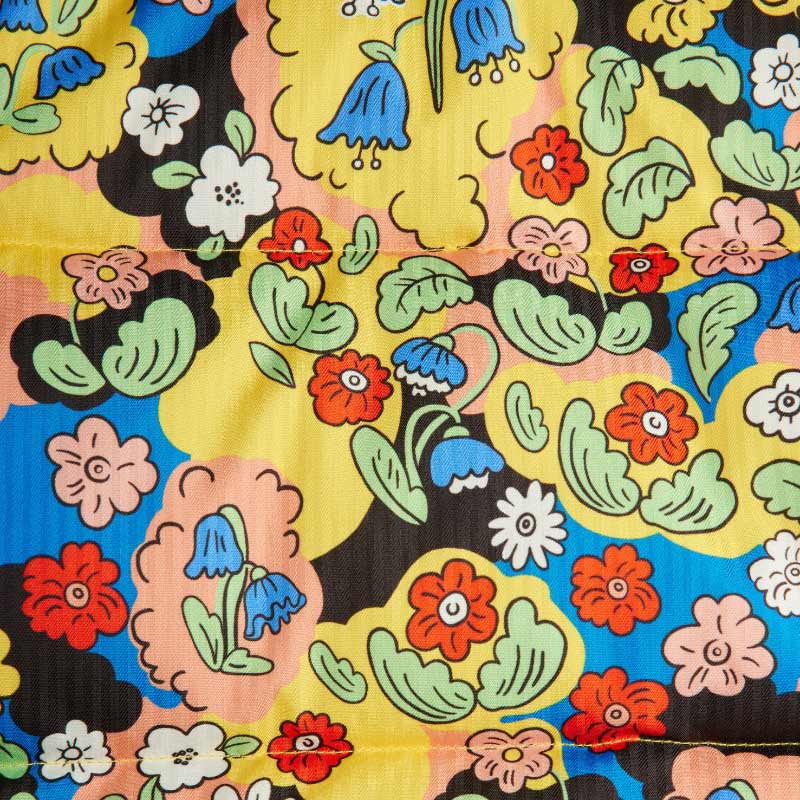 Mini Rodini - Flowers city puffer jacket | Scout & Co