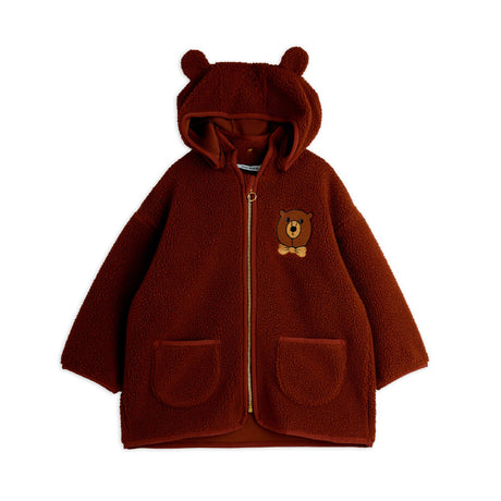 Mini Rodini - Bear embroidered pile jacket | Scout & Co