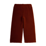 Mini Rodini - Bear embroidered pile trousers | Scout & Co