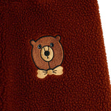 Mini Rodini - Bear embroidered pile trousers | Scout & Co