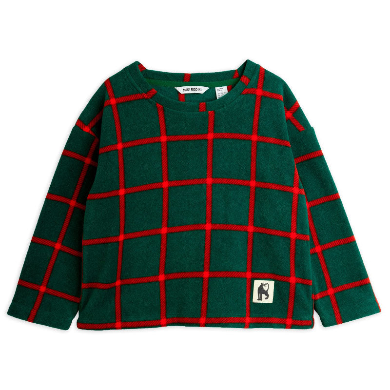 Mini Rodini - Plaid fleece top | Scout & Co