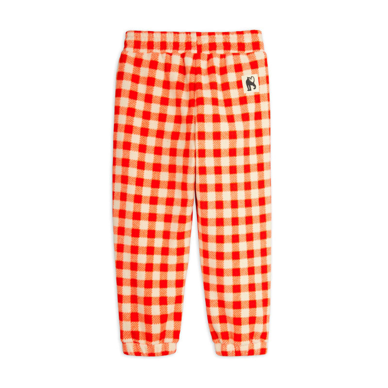 Mini Rodini - Gingham fleece trousers | Scout & Co