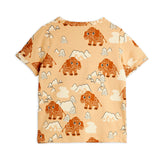 Mini Rodini - Mammoth short-sleeved tee - brown | Scout & Co