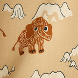 Mini Rodini - Mammoth short-sleeved tee - brown | Scout & Co
