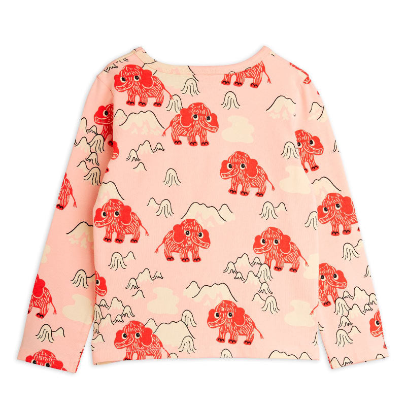 Mini Rodini - Mammoth long-sleeved tee - pink | Scout & Co