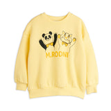 Mini Rodini - Panda & Cat sweatshirt - yellow | Scout & Co