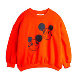Mini Rodini - Ritzratz embroidered sweatshirt - red | Scout & Co